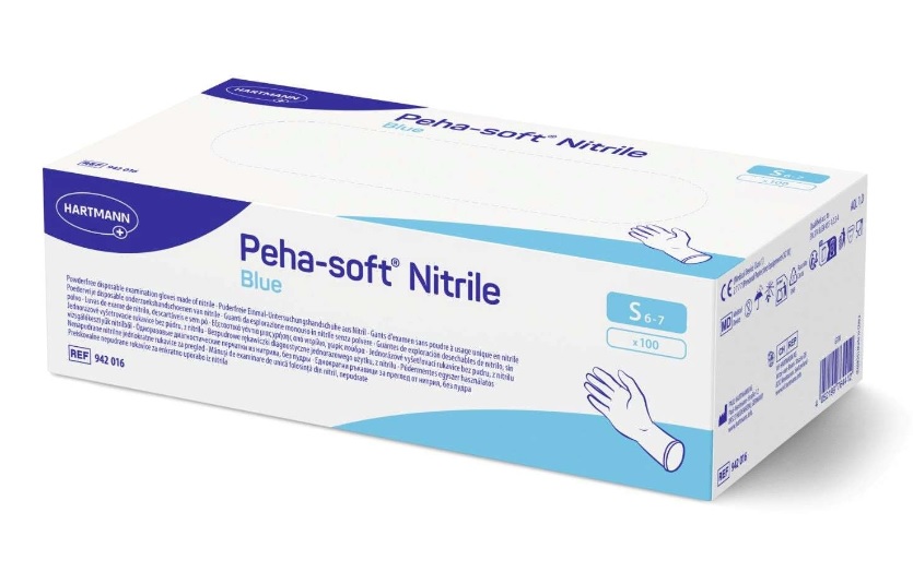HARTMANN Peha-soft Nitrile Einmalhandschuhe für Pflege und Hygiene